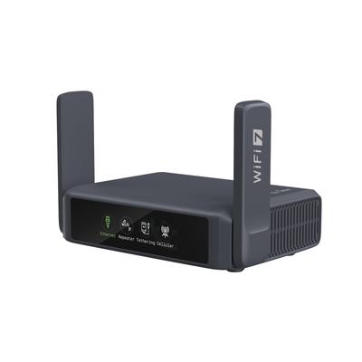 7-портовый гигабитный беспроводной маршрутизатор с OpenVPN, идеально подходит для и отелей GL.iNet GL-BE3600 (Slate 7) Wi-Fi роутер, Компактный, Карманный, Сенсорный экран,