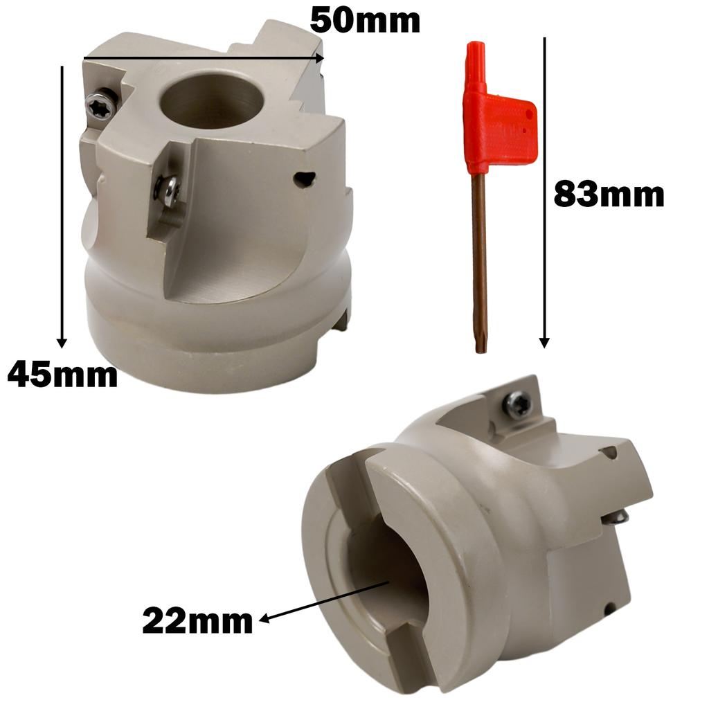 BAP 400R-50-22-4F Индексируемая торцевая фреза Дисковая фреза Ключ T15 Комплект для пластин APMT1604 Высококачественная фреза