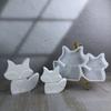 Две Лисы Орнамент DIY Силиконовая Форма Домашняя Декоративная Цементная Гипсовая Форма DIY, для конфет, Фондана, Шоколада, инструменты