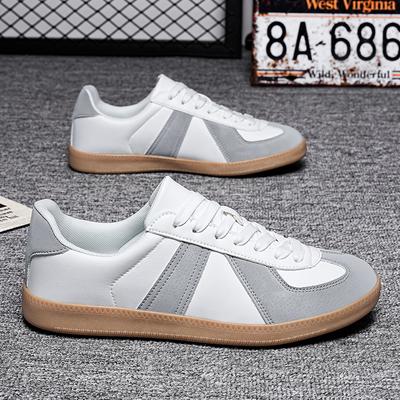 Женские кроссовки 2025 Кожаные женские винтажные тренировочные кроссовки Весенние туфли на плоской подошве Мужские повседневные легкие с мягкой подошвой Обувь для скейтбординга