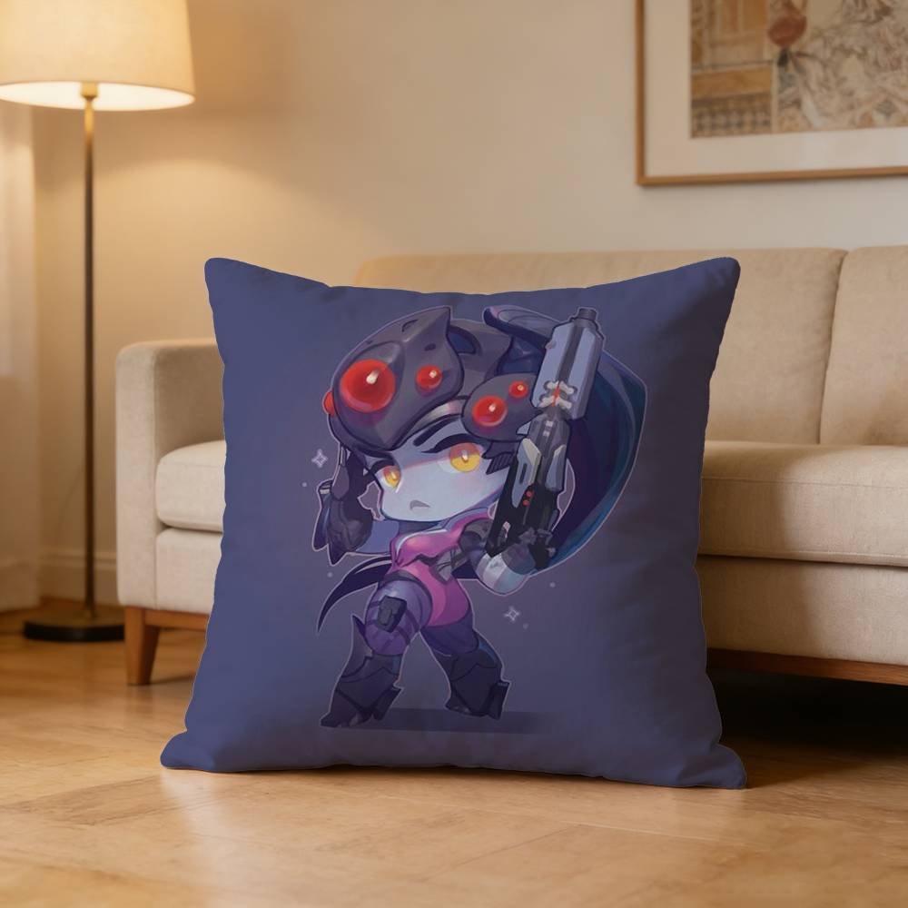 Pop Game O-Overwatch-S Pillow Case For Sofa Living Room Home Office Decor Protective Cover