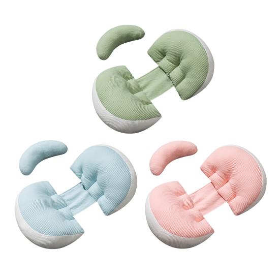 Подушка для беременных, очень мягкая износостойкая застежка-молния, съемная двусторонняя подушка для поддержки спины живота для женщин