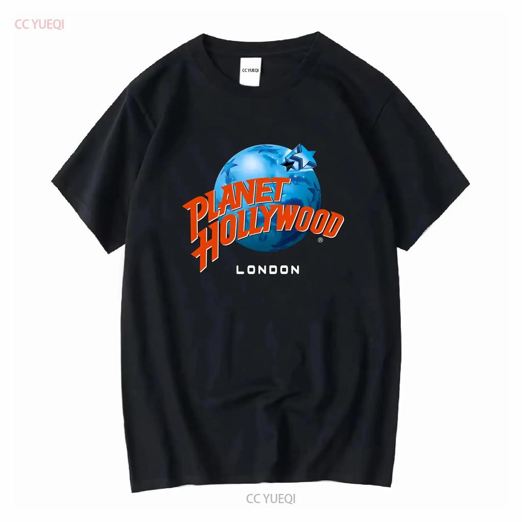 Винтажная футболка Planet Downtown London для взрослых XXL, винтажная, стираная, дышащая, топ для повседневной носки, с принтом, унисекс, мягкий, слегка