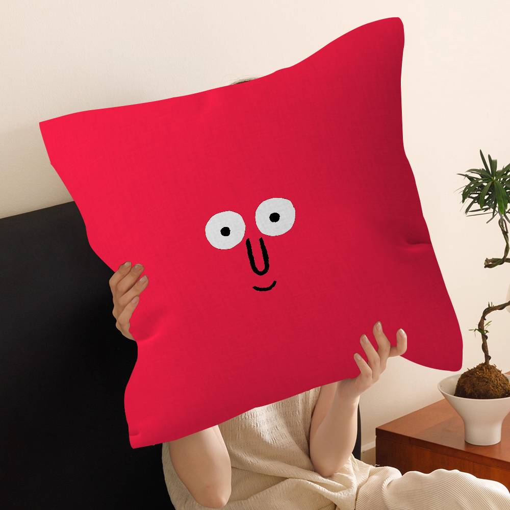 Арт J-Jean J-Jullien Милая Подушка-Чехол Счастливый Дракон Чехол для Диванной Подушки Декор Комнаты Подарок для Детей