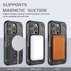 Бронированный магнитный чехол для телефона для iPhone 11 12 14 16 Pro 16 15 14 13 12 Pro Max для Samsung S21 A35 A36 S22 S23 S24 Ultra FE Высококачественный противоударный чехол