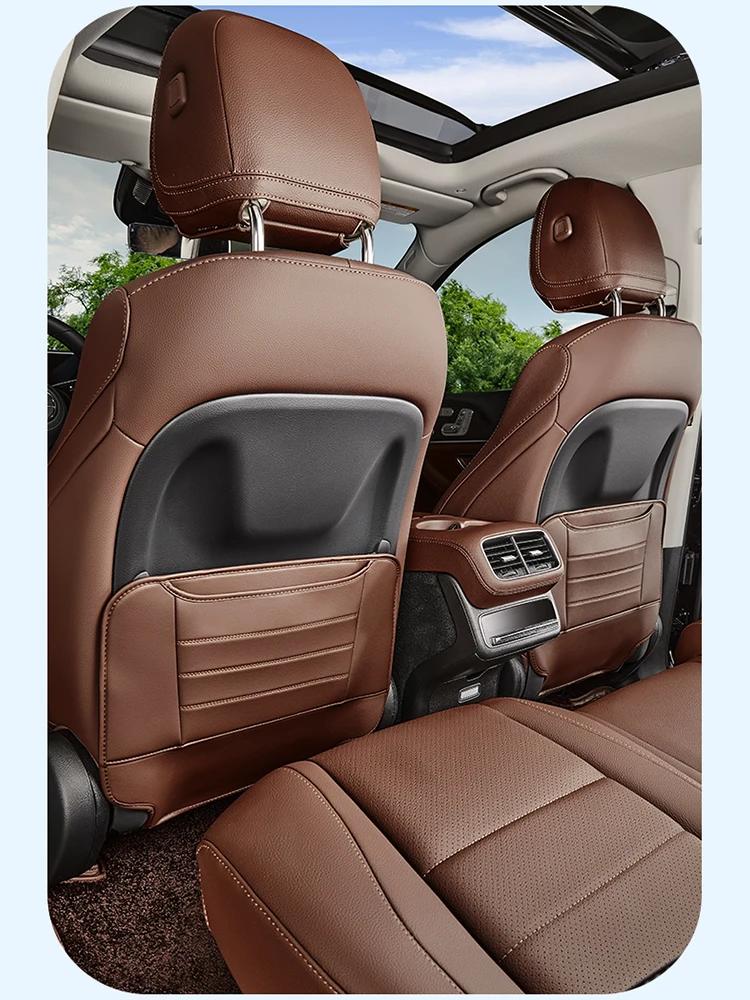 Кожаный противоударный коврик на сиденье для Mercedes 20-2026 GLE W167 350 v167 coupe gls x167 450 500e 350d 53 amg отделка аксессуары