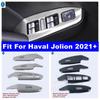 ABS Авто Подлокотник Двери Кнопка Переключателя Управления Подъемом Стекла Окна Декоративная Панель Крышка Накладка Аксессуары Для Haval Jolion - 2024
