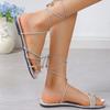 Мода Новые Летние Женские Сандалии Пляжные Однотонные Босоножки на Ремешках на Щиколотке Женские Вечерние Дизайнерские Сандалии на Перекрестных Ремешках Женские Сандалии
