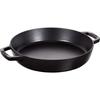 Poêle En Fonte - STAUB - 40511-073-0 - 34 Cm - Noir Mat - Haute Capacité
