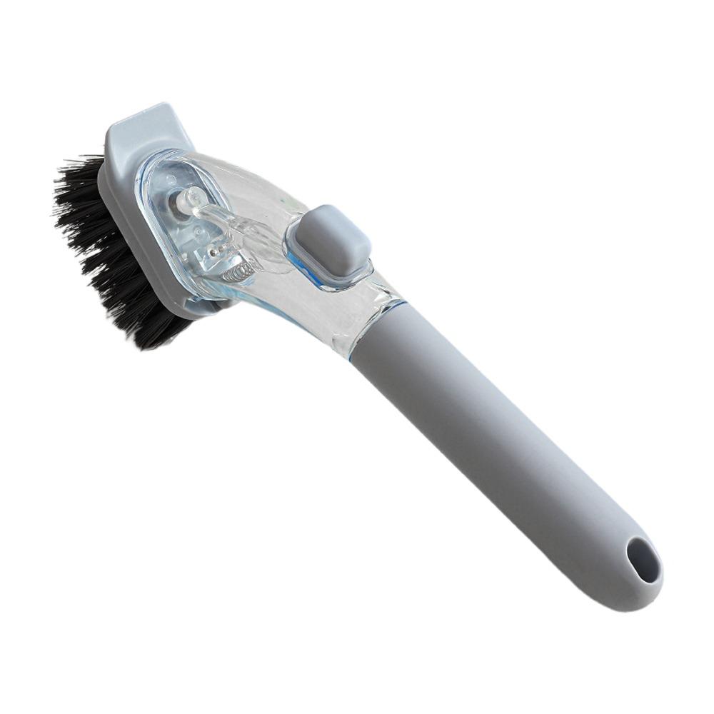 Многофункциональный пресс-очиститель для домашней кухни Одна щетка не повреждает кастрюлю и грязные руки Кухонная щетка Артефакт для кастрюли