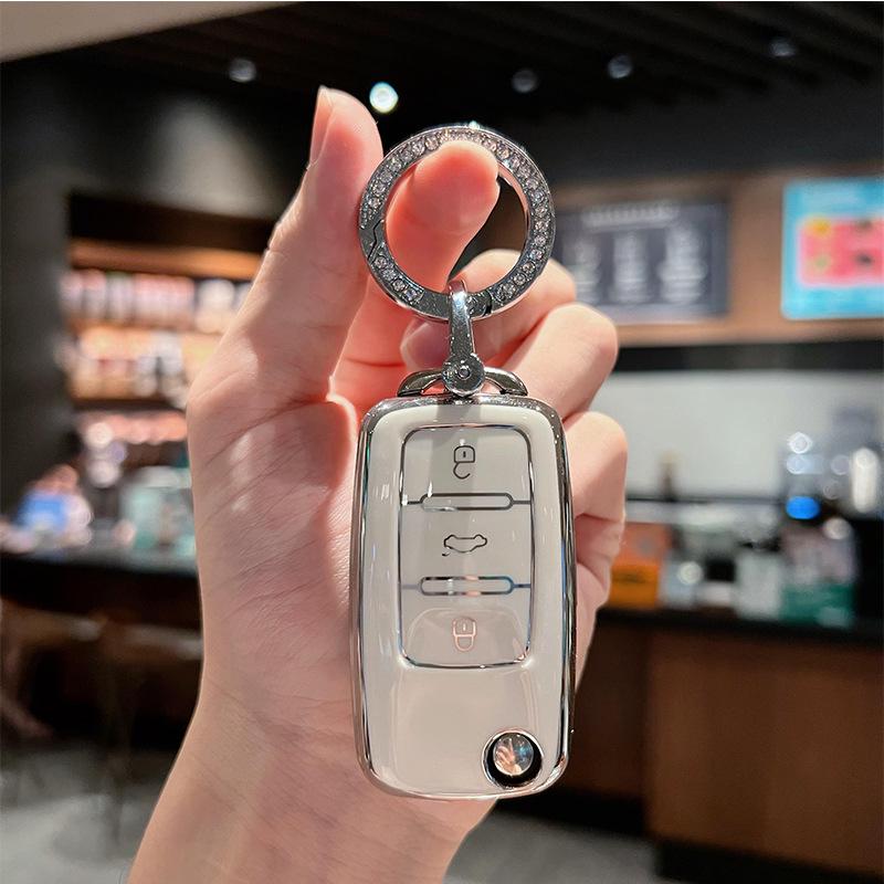 Чехол для ключа Volkswagen для Lavida, Sagitar, Tayron X, Golf, Lamando, Passat, Magotan, Tiguan L