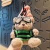 Cartoon Curly Teddy Bear Bag Pendant Creative Mobile Phone Case Accessories Accessories Doll Doll Bag Charm
