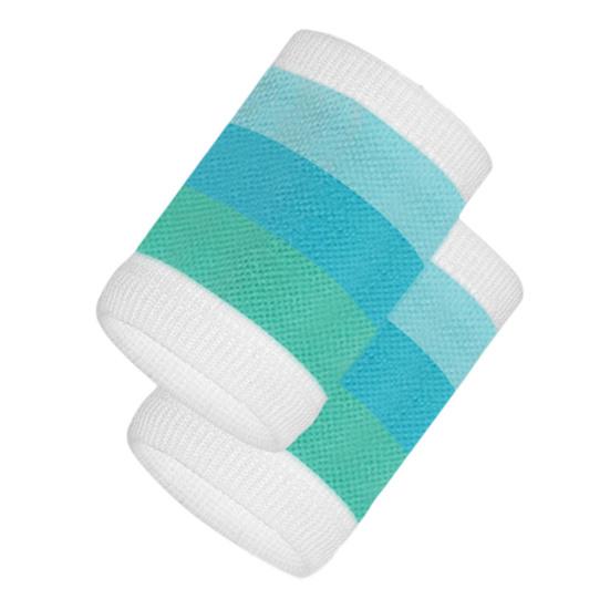 1 Pair Sports Wristband Sweat-absorbing Breathable Fabric Extra Soft Elastic Non-Fading Wrist Protection Polyester Children Wrist Support Sports