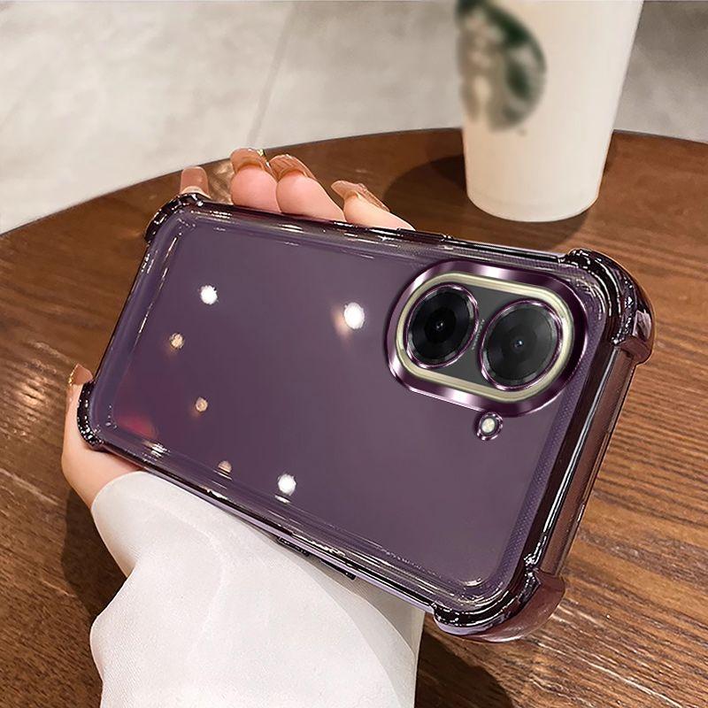 Прозрачный Противоударный Силиконовый Чехол с Покрытием для Xiaomi Redmi A5 A3 A1 Turbo 4 3 Pro Мягкая Задняя Крышка