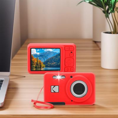 Для цифровой камеры KODAK PIXPRO FZ55 Чехол со шнурком Легкий чехол для камеры Однотонный Чехол для защиты камеры для путешествий на открытом воздухе