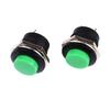 R13-507 Round-shape Push Button 2Pin 16MM Self-Reset Momentary Electric Switches