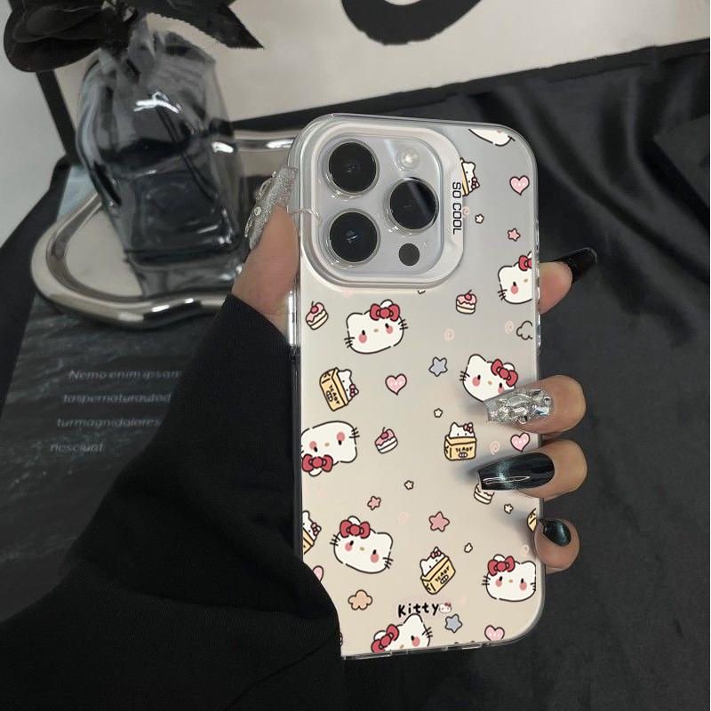 Colorful Kuromi Melody Case For Iphone 17 Pro Max 17 Air 16 15 14 11 12 13 Pro Max 16 Plus 16e 13 Mini Cinnamoroll Hard Cover