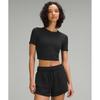 Футболка Hold Tight Straight Hem Cropped, черная
