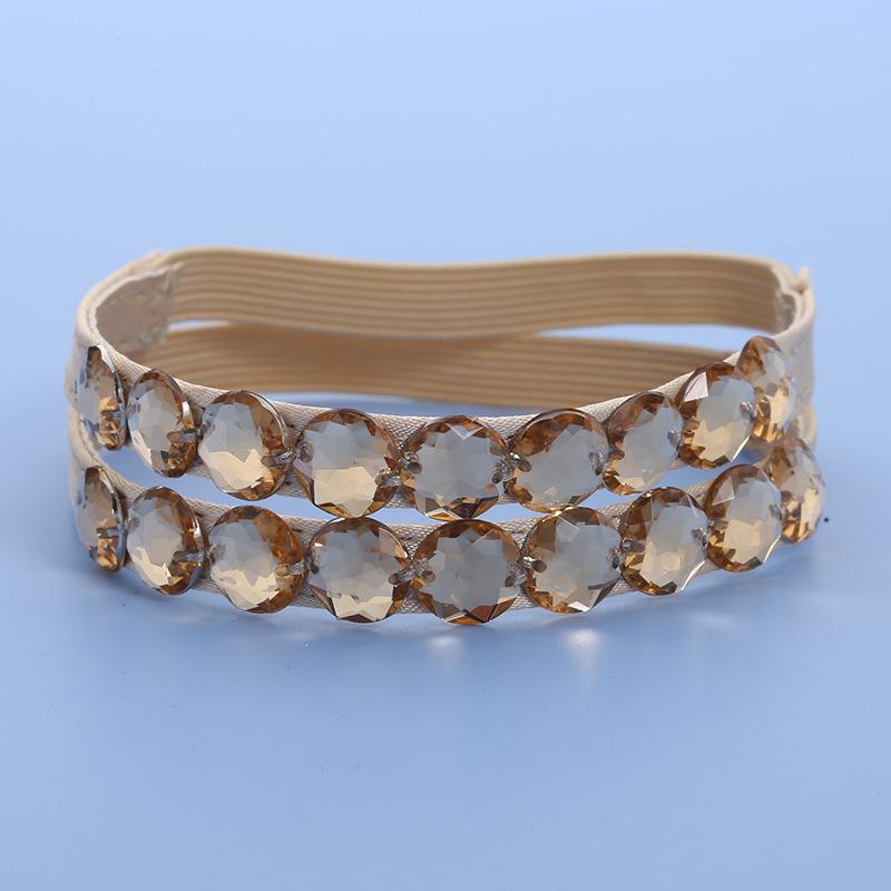 1 пара женских шнурков для обуви на высоком каблуке, украшения, пряжка, ленивые шнурки, эластичная лента, нескользящий ремень на каблуке, нескользящий ремень