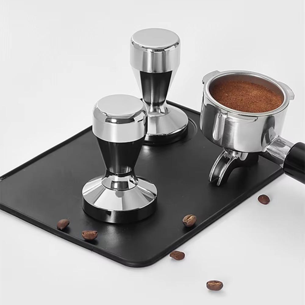 Flat Base Coffee Bean Press 51/53/58MM Coffee Powder Hammer Coffeeware Espresso Tamper Barista