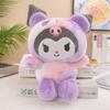 Sanrio Plush Kawaii Sanrio Kuromi My Melody Cinnamoroll Plush Toys Doll Pillow Anime Cartoon Kids Gifts Room Decoration Dolls