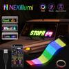 LED Matrix Pixel Panel ,USB 5V Flexible Addressable RGB Pattern Graffiti Scrolling Text Animation Display Car Shop,Bluetooth APP