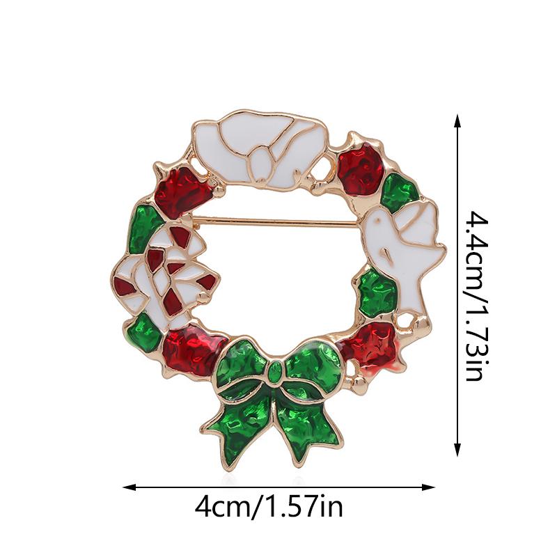 Christmas Tree Brooches Winter Fashion Jewelry Exquisite Gift Clothing Accessories