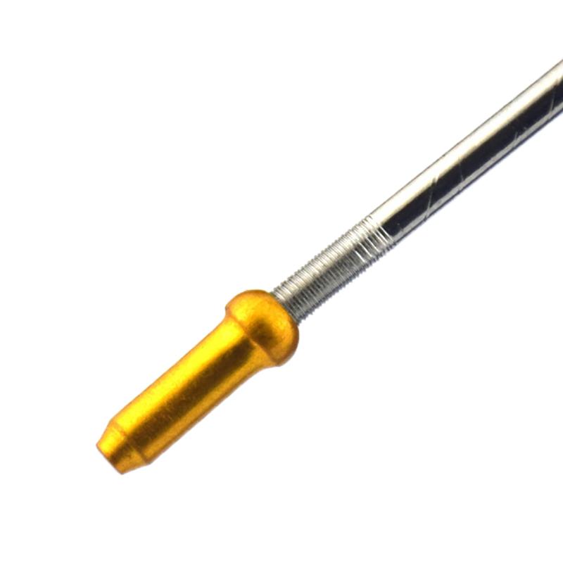 50Pcs Aluminum Bicycle Brake Wire End Caps Road Bike Brake Cable Cap Wire End Cap For Brake Shift Derailleur Cable