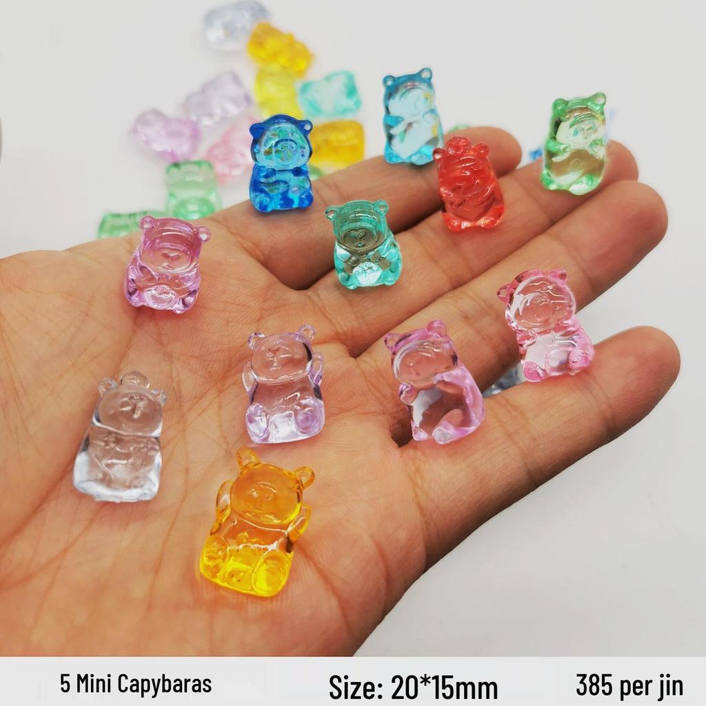 Acrylic Cartoon Rabbit Elf Crystal Bead Collection