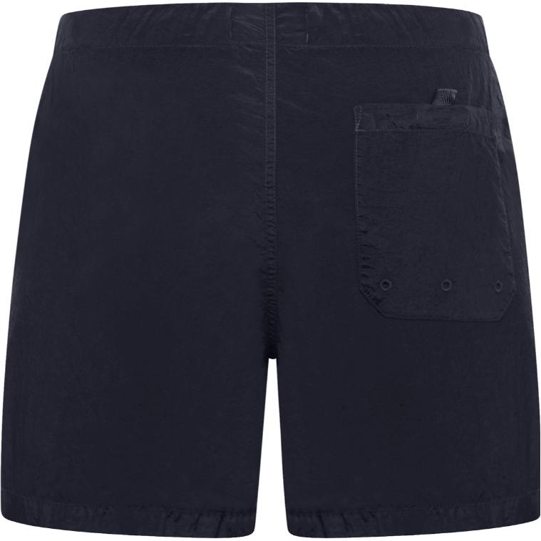 STONE ISLAND Плавки мужские из металла и нейлона облегающего кроя, темно-синие, уличная одежда 8015B0643-A0020