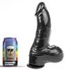 DP84B Grenadier Dildo L 18 X 8 Cm Black - Domestic Partner - XXL Dildos - Width + 8cm