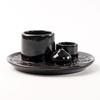 Simple Design Candle Holder Multifunctional Ceramic Incense Tray Incense Stick Holder  Meditation