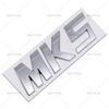 3D ABS Letters MK5 MK6 MK7 MK7.5 MK8 Car Emblem Badge Rear Trunk Logo Sticker For VW Volkswagen JETTA GOLF 5 6 Accessories BAR1