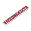 3D Chrome Metal Sticker Car Accessories Sticker Limited Edition Badge Car Decal