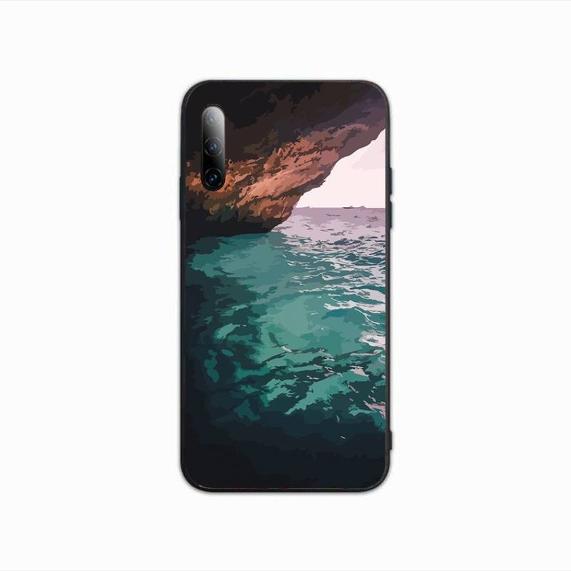 Чехол для телефона с пейзажем в стиле масляной живописи для Samsung J4 J6 J5 J7 2016 Note 5 8 9 10 Lite Plus 20 Ultra Silicone Cover