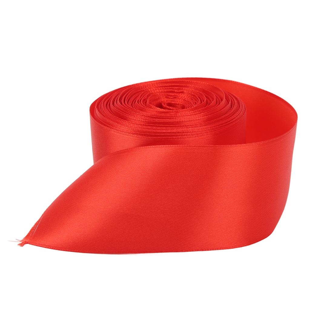 Спринт Финишная Лента Красная Финишная Лента Сатиновая Лента для Школьной Встречи Подарочная Упаковка 20м