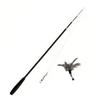 Interactive Cat Feather Toy Feather Stick Wand Interactive Catcher for Cat Kitten Having Fun Exerciser Playing