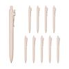 Mitsubishi Pencil Uniball ZENTO Standard Ivory Ballpoint 0.5 Water-Based Pens, 10-Pack (UBNZSC05.46)