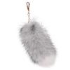 Хвост лисицы в виде хрустальной подвески, сумка-брелок, имитация кулона для волос, аксессуары для волос, реквизит для хвоста