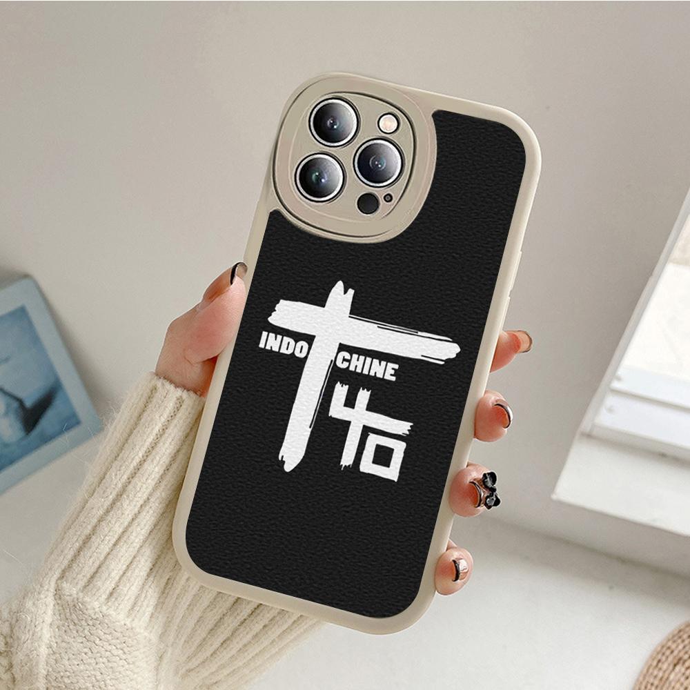 Чехол для телефона Best Of Indochine Band для Iphone 13 12 11 14 Pro MAX MiNi 7 8 14 Plus X XS XR 13 14 Pro, защитные чехлы из овечьей кожи