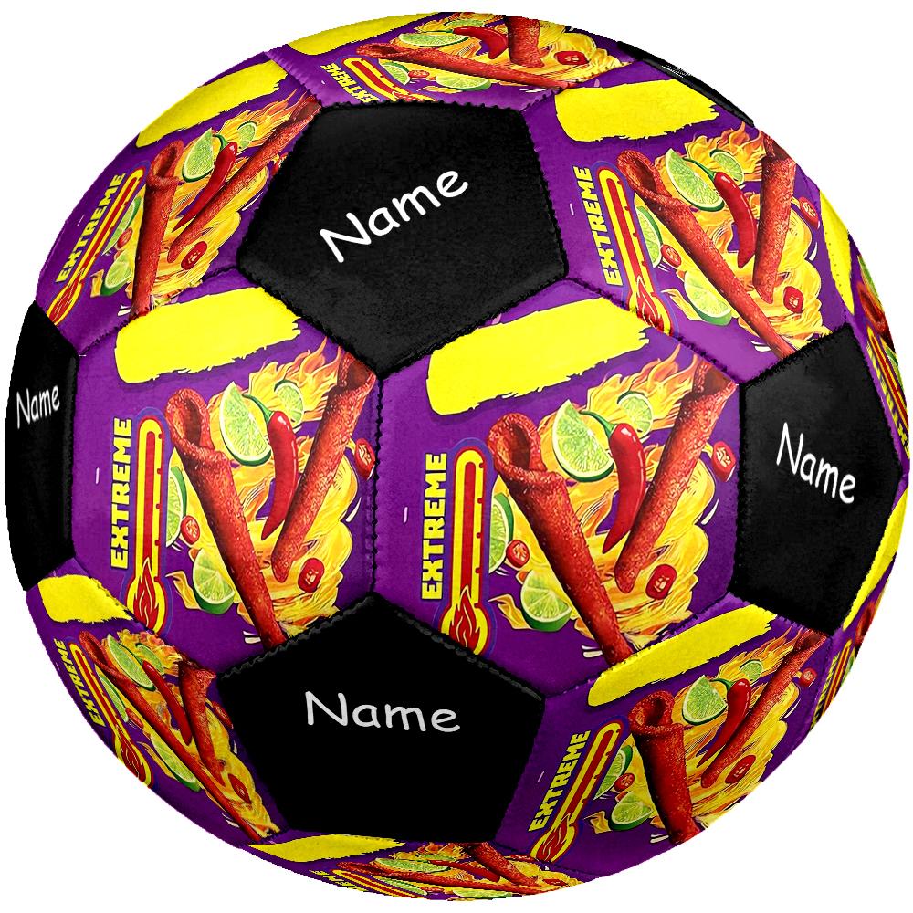 Custom Name Takis Fuego Theme Size 5 Soccer Ball, Suitable for Both Indoor and Outdoor Matches, a Gift Suitable for Everyone.