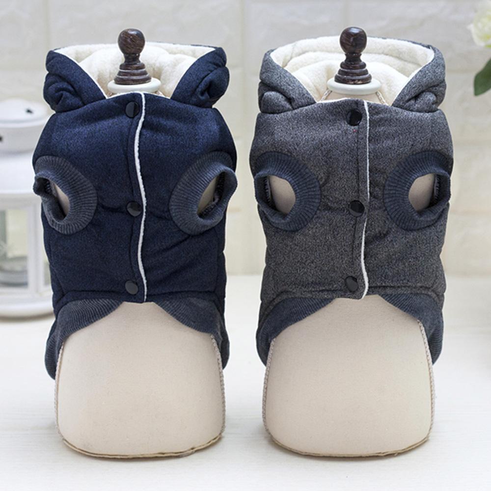 Thick soft fabric locks in heat, offers great windproof effect, keeps your pets cozy in cold autumn and winter days.