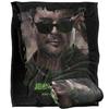 Mortal Kombat 2 Johnny Cage Portrait Soft Touch Blanket