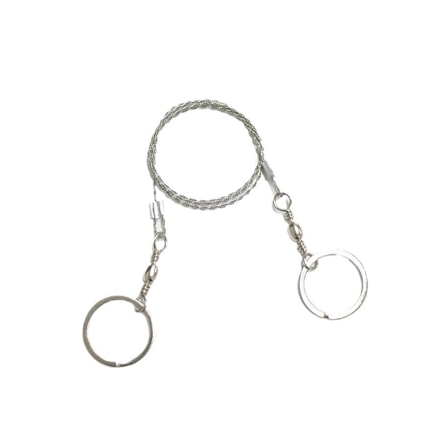 Portable Camping Survival Saw: Curved Blade Rope Chain, Outdoor Wire & Pocket Tool