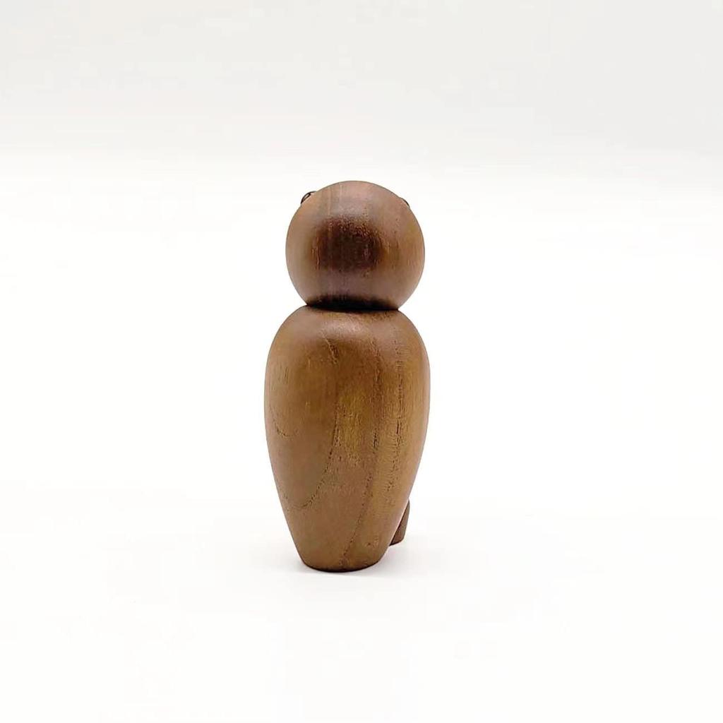 Royal Pet Parrot Wooden Nordic Wood Animal Kokeshi Interior Wall Decor (hej!e) Figurine, Style, Figure, Doll, Decor, Doll,