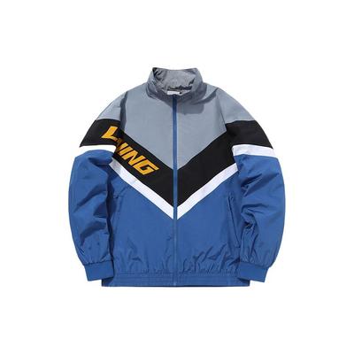 Li Ning Sports Fashion свободная куртка мужская куртка Vivi-Blue AFDQ833-5
