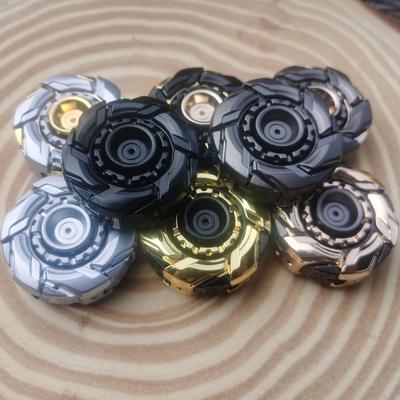 EDC Фиджет-слайдеры Фиджет-игрушки Снятие стресса для взрослых Магнитный металл Устранитель раздражительности Открытая броня Вращающийся волчокФиджет-игрушки