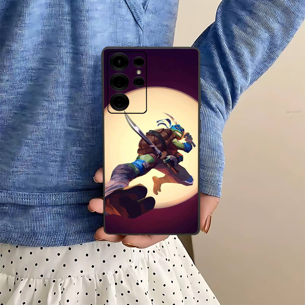 Animated N-Ninja T-Turtles TV Phone Case For Samsung S 24 Fe 25 Ultra Plus 20 Lite 21 30 22 23 24 22 Ultra 5G Fundas