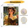 Disney Belle Раскраска по номерам масляными красками набор для рисования ручная работа DIY декор для дома подарки настенное искусство поделка для взрослых расслабление творческое хобби искусство