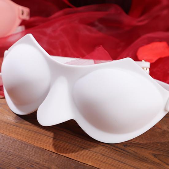 Силиконовая повязка на глаза для BDSM с регулируемым ремешком, светонепроницаемая маска для глаз для сенсорной игры, интимных игр, мягкая, незаметная, игрушка для взрослых для ролевых игр пар